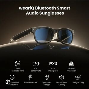 Weariq Bluetooth Smart Sunglasses